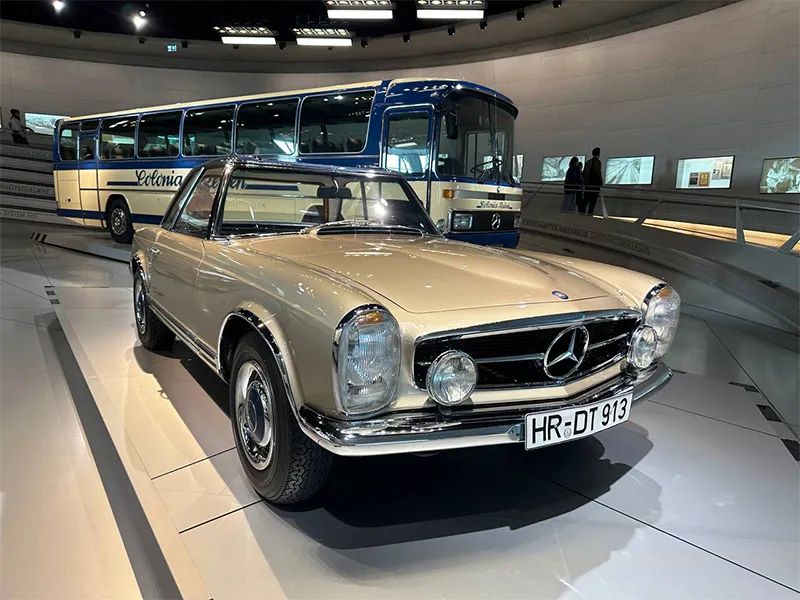 خودروهای کلاسیک مرسدس بنز در جدیدترین نمایگاه خود در المان | The newest exhibition of the Mercedes-Benz Museum